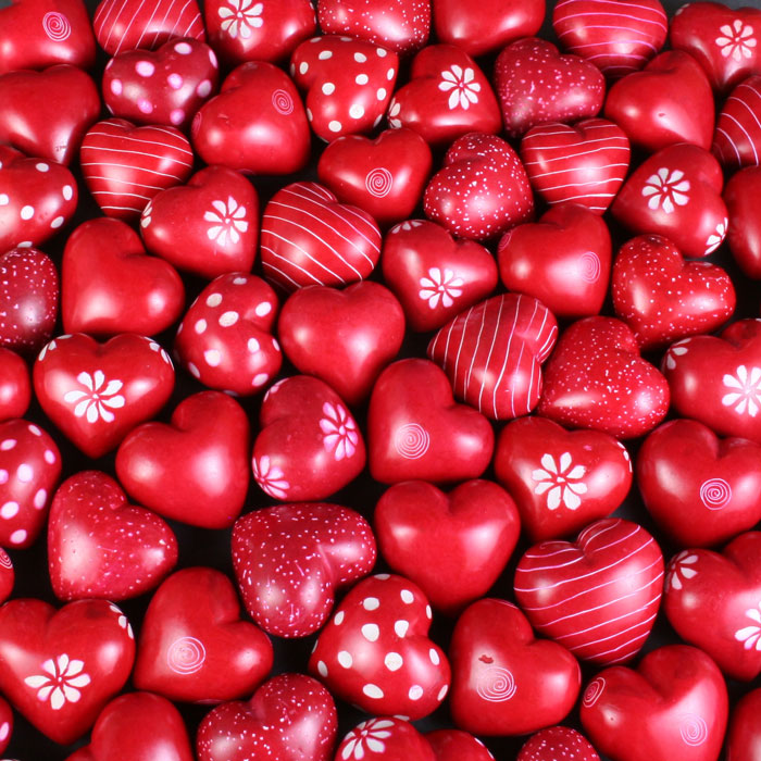 2cm Soapstone Hearts 2cm Soapstone Hearts