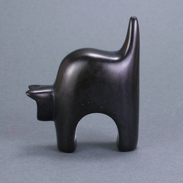 Carved Soapstone Kitty Carved Soapstone Kitty