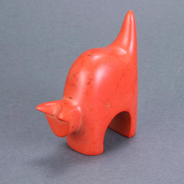 Carved Soapstone Kitty Carved Soapstone Kitty