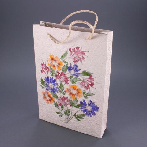 Flower Gift Bag - 8" x 12" x 2.5"