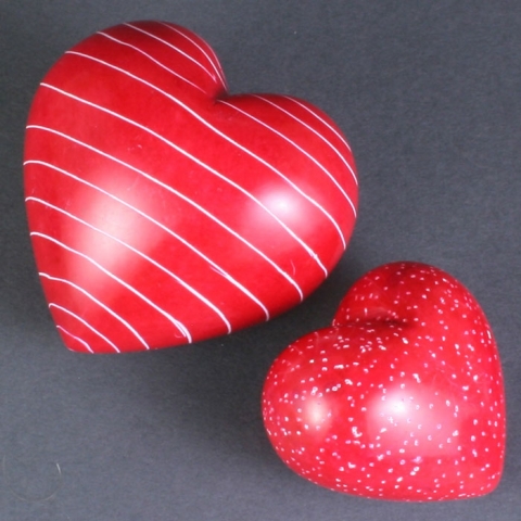 Soapstone Hearts